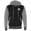Unisex Heavyweight Varsity Full-Zip Hooded Sweatshirt Thumbnail