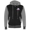 Unisex Heavyweight Varsity Full-Zip Hooded Sweatshirt Thumbnail