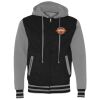 Unisex Heavyweight Varsity Full-Zip Hooded Sweatshirt Thumbnail