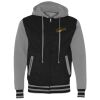 Unisex Heavyweight Varsity Full-Zip Hooded Sweatshirt Thumbnail