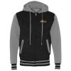 Unisex Heavyweight Varsity Full-Zip Hooded Sweatshirt Thumbnail