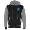 Unisex Heavyweight Varsity Full-Zip Hooded Sweatshirt Thumbnail