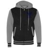Unisex Heavyweight Varsity Full-Zip Hooded Sweatshirt Thumbnail