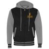 Unisex Heavyweight Varsity Full-Zip Hooded Sweatshirt Thumbnail