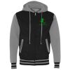 Unisex Heavyweight Varsity Full-Zip Hooded Sweatshirt Thumbnail