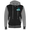 Unisex Heavyweight Varsity Full-Zip Hooded Sweatshirt Thumbnail