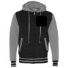 Unisex Heavyweight Varsity Full-Zip Hooded Sweatshirt Thumbnail