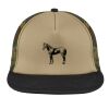 Flat Bill Snapback Trucker Cap Thumbnail