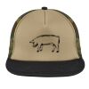 Flat Bill Snapback Trucker Cap Thumbnail