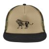 Flat Bill Snapback Trucker Cap Thumbnail