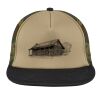 Flat Bill Snapback Trucker Cap Thumbnail