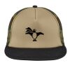 Flat Bill Snapback Trucker Cap Thumbnail