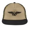 Flat Bill Snapback Trucker Cap Thumbnail