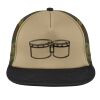 Flat Bill Snapback Trucker Cap Thumbnail