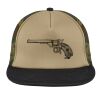 Flat Bill Snapback Trucker Cap Thumbnail