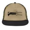 Flat Bill Snapback Trucker Cap Thumbnail