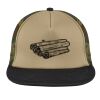 Flat Bill Snapback Trucker Cap Thumbnail