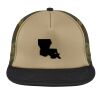 Flat Bill Snapback Trucker Cap Thumbnail