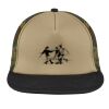 Flat Bill Snapback Trucker Cap Thumbnail