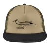Flat Bill Snapback Trucker Cap Thumbnail