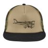 Flat Bill Snapback Trucker Cap Thumbnail