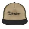 Flat Bill Snapback Trucker Cap Thumbnail