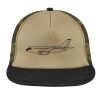 Flat Bill Snapback Trucker Cap Thumbnail