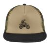 Flat Bill Snapback Trucker Cap Thumbnail