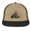 Flat Bill Snapback Trucker Cap Thumbnail