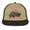 Flat Bill Snapback Trucker Cap Thumbnail