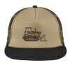 Flat Bill Snapback Trucker Cap Thumbnail