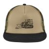 Flat Bill Snapback Trucker Cap Thumbnail