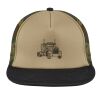 Flat Bill Snapback Trucker Cap Thumbnail
