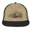Flat Bill Snapback Trucker Cap Thumbnail