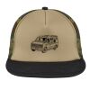 Flat Bill Snapback Trucker Cap Thumbnail