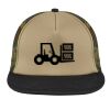 Flat Bill Snapback Trucker Cap Thumbnail
