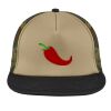 Flat Bill Snapback Trucker Cap Thumbnail