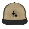 Flat Bill Snapback Trucker Cap Thumbnail