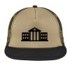 Flat Bill Snapback Trucker Cap Thumbnail