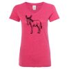 Women’s Glitter V-Neck T-Shirt Thumbnail