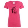 Women’s Glitter V-Neck T-Shirt Thumbnail