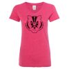 Women’s Glitter V-Neck T-Shirt Thumbnail