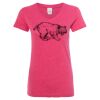 Women’s Glitter V-Neck T-Shirt Thumbnail