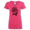 Women’s Glitter V-Neck T-Shirt Thumbnail