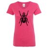 Women’s Glitter V-Neck T-Shirt Thumbnail