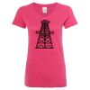 Women’s Glitter V-Neck T-Shirt Thumbnail