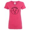 Women’s Glitter V-Neck T-Shirt Thumbnail