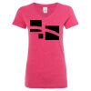 Women’s Glitter V-Neck T-Shirt Thumbnail