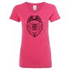 Women’s Glitter V-Neck T-Shirt Thumbnail