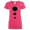 Women’s Glitter V-Neck T-Shirt Thumbnail